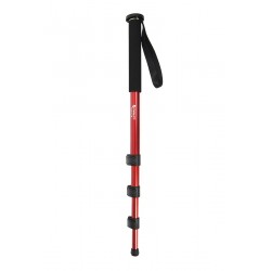 4-sections aluminium black monopod