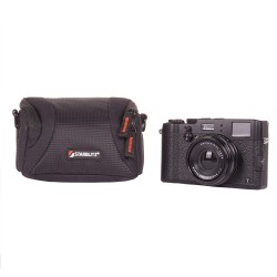 Shoulder bag with hydrophobic fabric for compact cameras WIZZ8